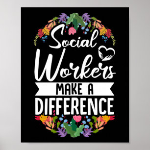 Poster Travailleurs sociaux Travailleurs sociauxFaire une