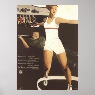 Poster Travaillez, construisez, ne vous plaignez pas de p