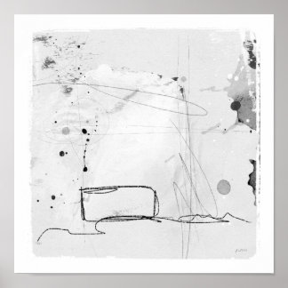 Poster travaux sans titre sur le papier