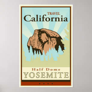 Poster Travel California