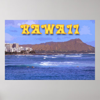 Poster Travel Hawaii