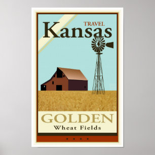 Poster Travel Kansas