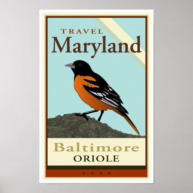 Poster Travel Maryland (Devant)