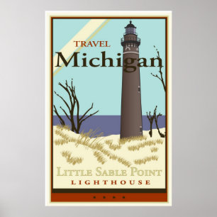Poster Travel Michigan