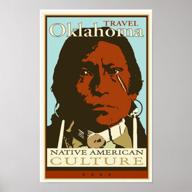 Poster Travel Oklahoma (Devant)