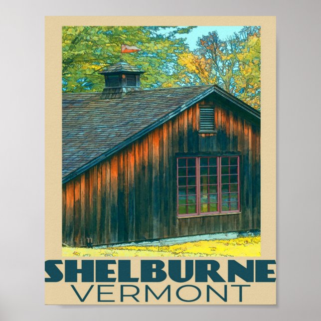 Poster Travel Shelburne (Devant)