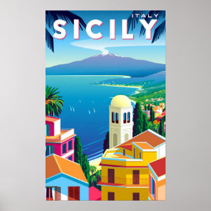 Poster - Travel To Sicily, Italy