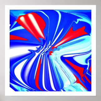 Poster Travel to the future art