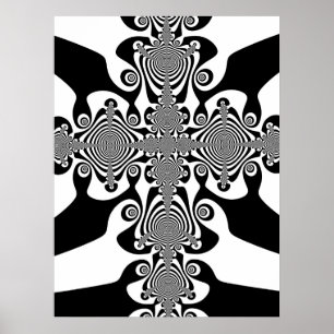 Poster Traversée de Zebra