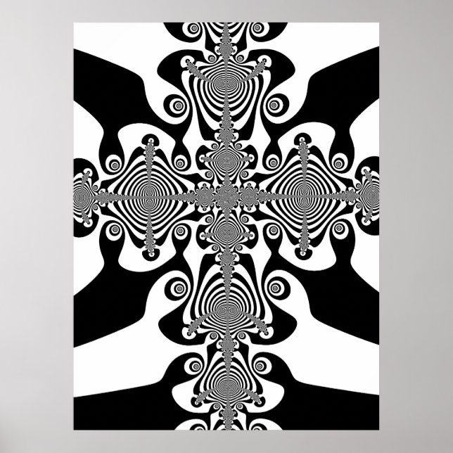 Poster Traversée de Zebra (Devant)