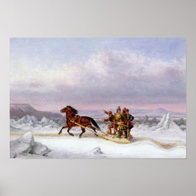 Poster Traversée du Saint-Laurent (Devant)