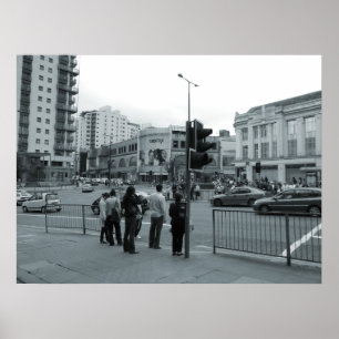 Poster Traverser la route