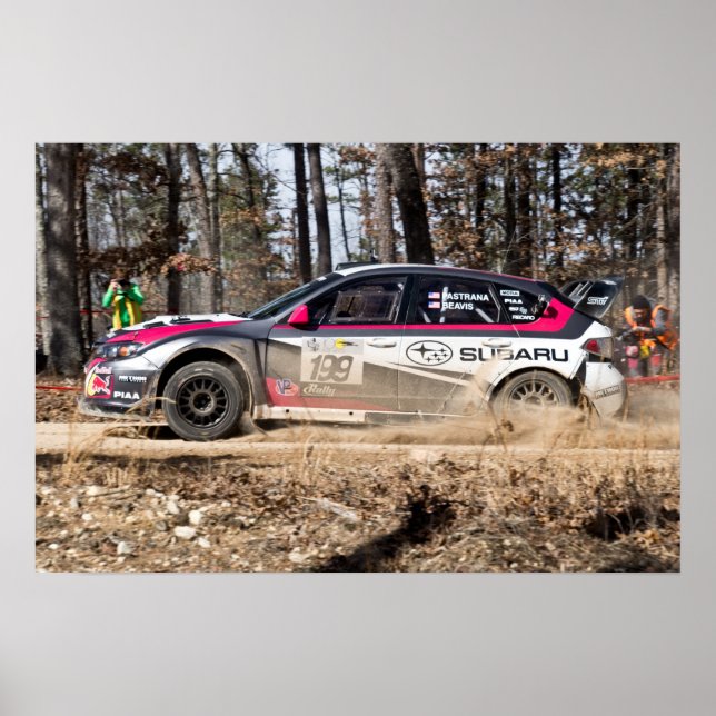 Poster Travis Pastrana dans le bois de 40 acres (Devant)