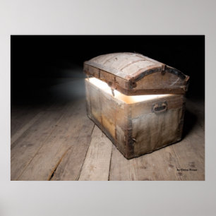 Poster Treasure chest