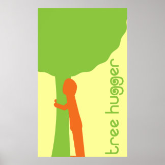 Poster Tree Hugger