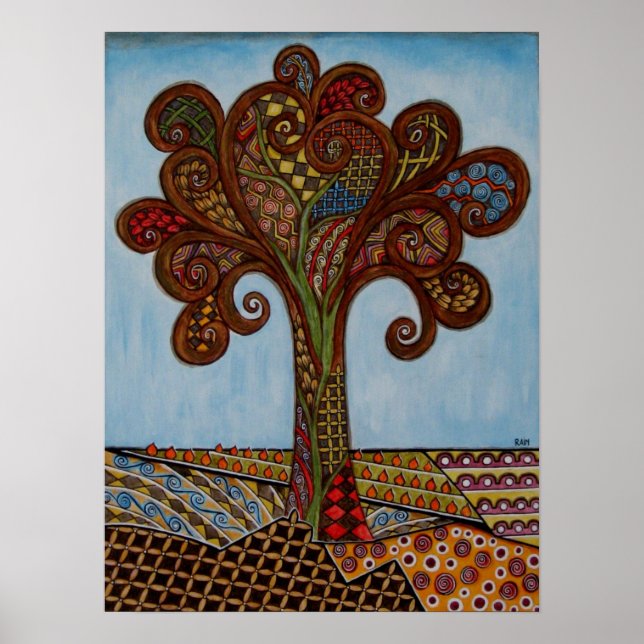 Poster Tree of Life (Devant)