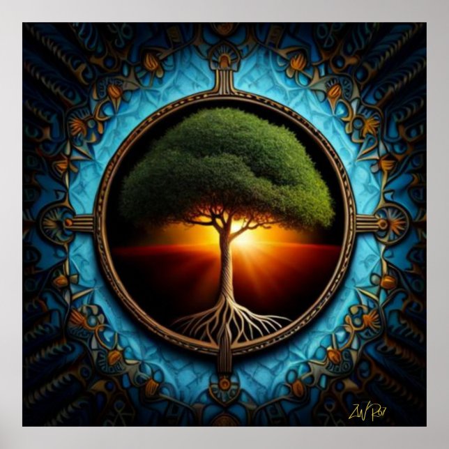 Poster Tree of Life (Devant)