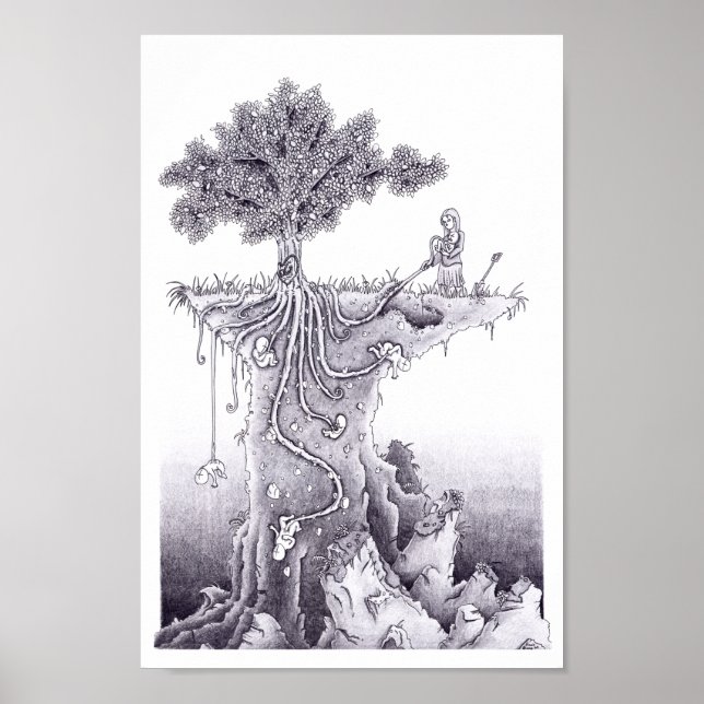 Poster Tree of Life (Devant)
