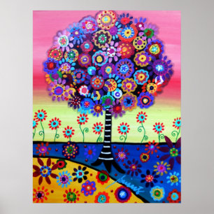 Poster Tree of Life Bar Bat Mitzvah