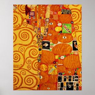 Poster Tree of Life Gustav Klimt Nouveau