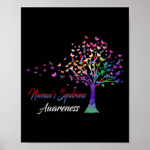 Poster Tree Ribbon Noonan's Syndrome Awareness