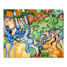 Tree Roots (1890) Art botanique Vincent Van Gogh