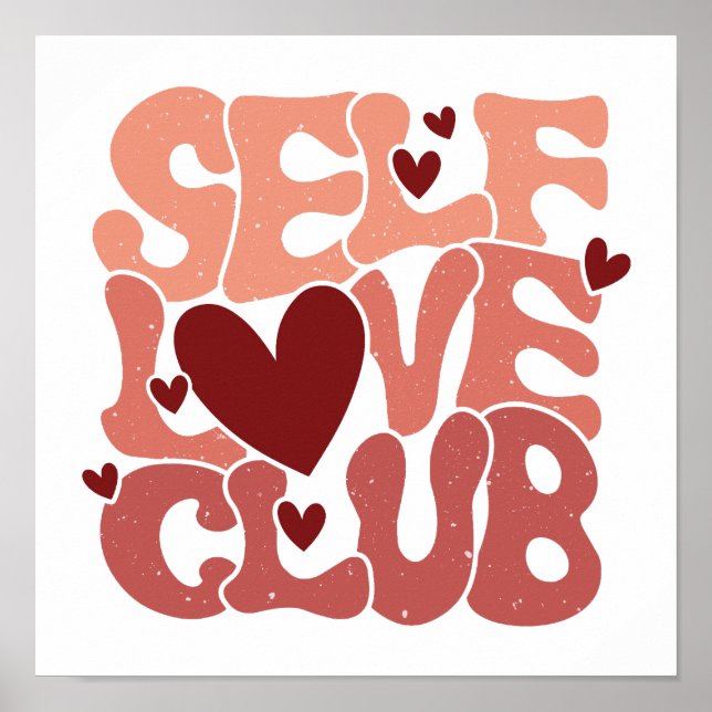 Poster Trendy Positive Affirmation Aesthetic Quote (Devant)