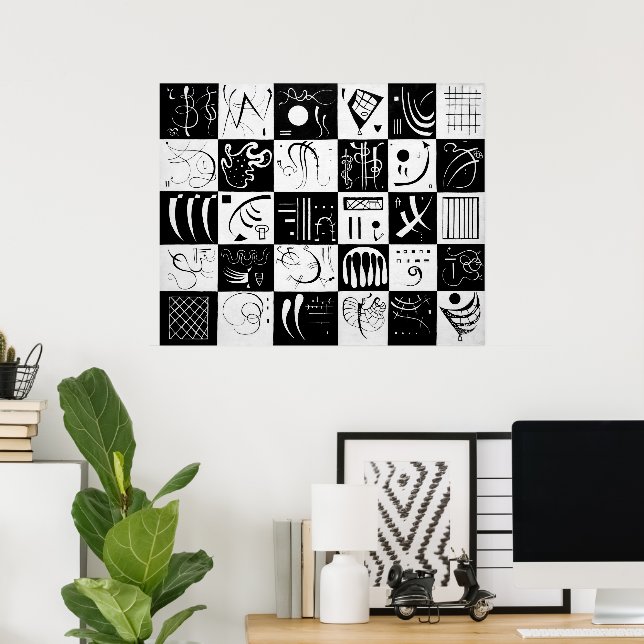 Poster Trente | Wassily Kandinsky | (Bureau à domicile)