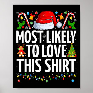 Poster Très Probable D'Aimer Ce Noël De Noël De Famille D