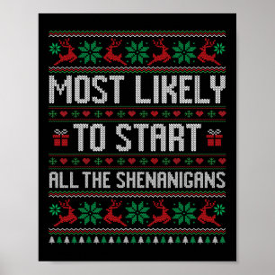 Poster Très Probable De Démarrer Toutes Les Shenanigans F