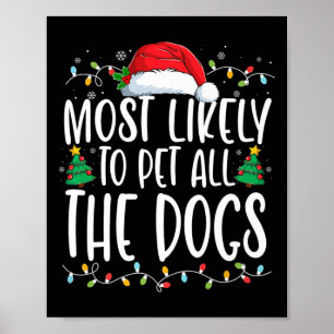 Poster Très Probable De Pet Tous Les Chiens Amusants Chie