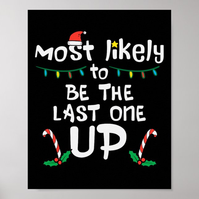 Poster Très Probablement Être Dernier Un Jusqu'À Noël Noë (Devant)