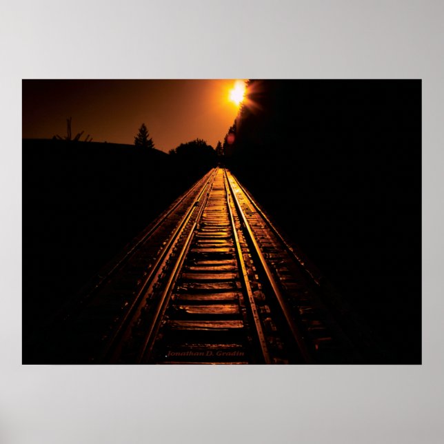 Poster "Trestle Dawn" (28"x20") (Devant)