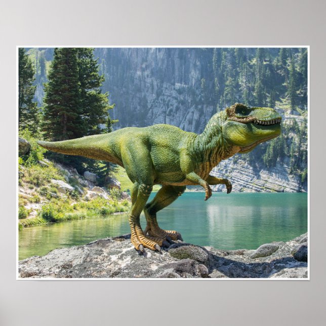 Poster TRex sur la perte (Devant)