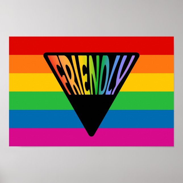 Poster Triangle gay (Devant)