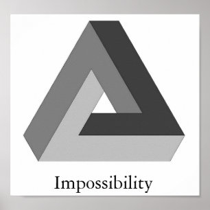 Poster Triangle impossible