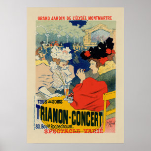 Poster Trianon-Concert   Georges Meunier