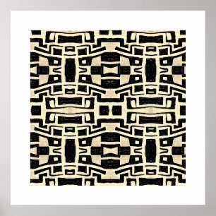 POSTER TRIBAL AFRICAIN