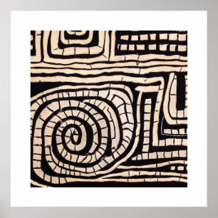 POSTER TRIBAL AFRICAIN