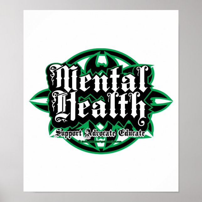 Poster Tribal de la santé mentale (Devant)