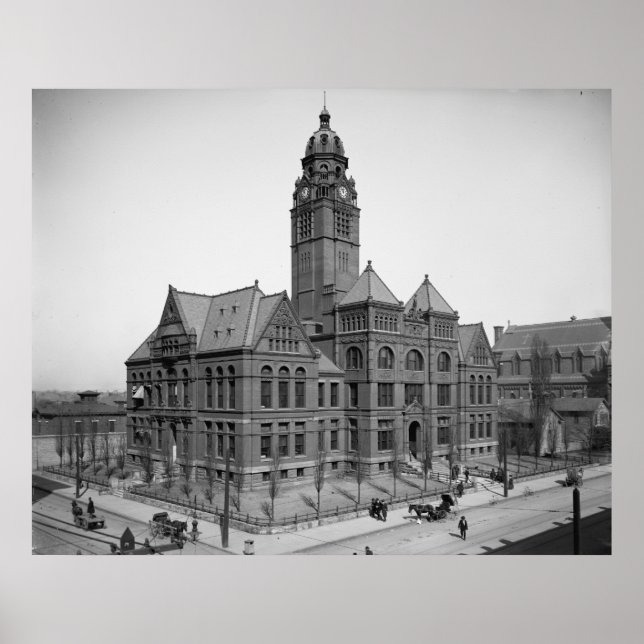 Poster Tribunal du comté de Jefferson (Devant)