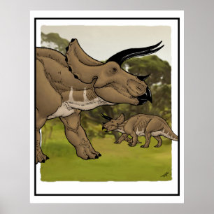Poster Tricératops #3