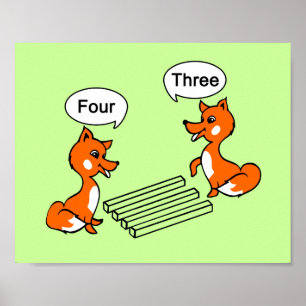 Poster Trick d'illusion optique