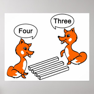 Poster Trick d'illusion optique