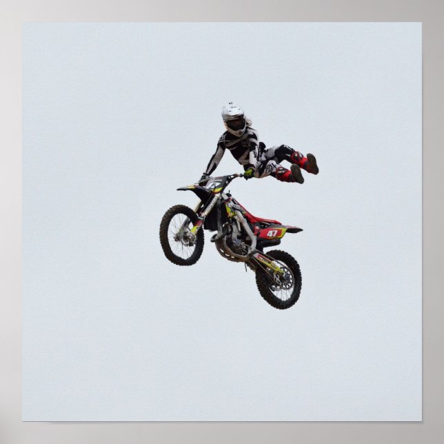Poster Trick Motocross (Devant)