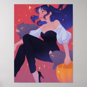 Poster Trick ou traitement