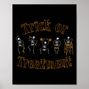 Poster Trick Ou Traitement Pt Thérapeutique Physique Thér