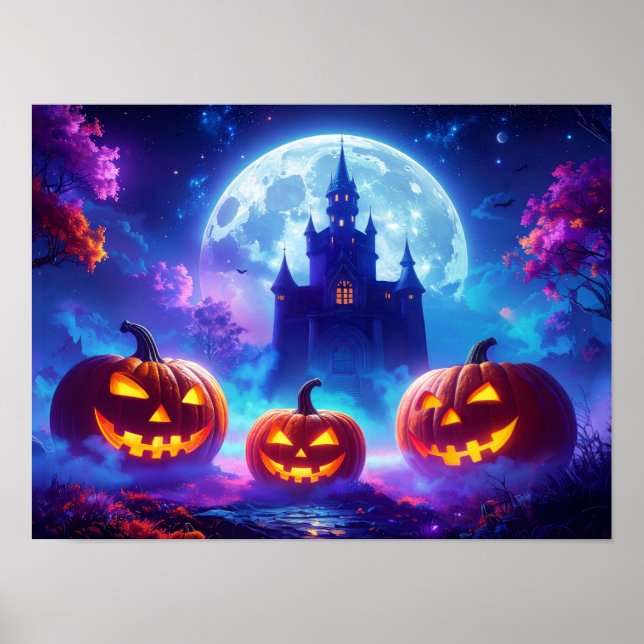 Poster Trick Ou Treat Halloween (Devant)