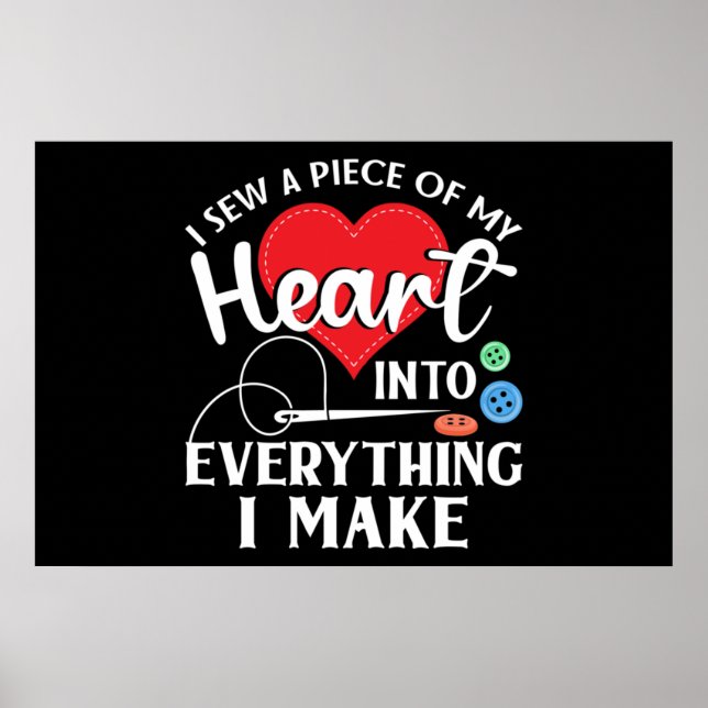 Poster Tricot de couchage Seamstress (Devant)