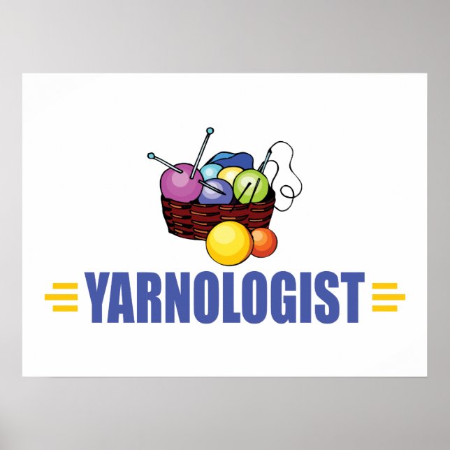 Poster Tricot drôle (Devant)